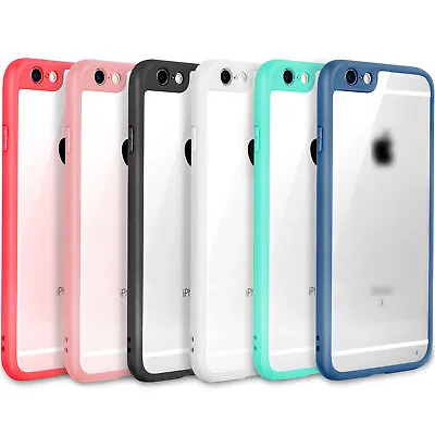 SLIM Crystal Clear Bumper TPU Ultra Thin Case Cover For IPhone 6 6S 7 8 Plus USA • $2.89