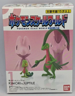 $10 • Buy Official Bandai Pokemon Scale World Hoenn Set 1 Treecko Grovyle Figures