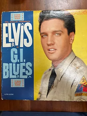 ELVIS In G.I. BLUES ~VINYL RECORD ALBUM~LPM-2256 • $6