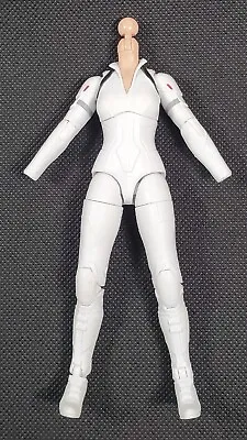 Marvel Legends Female Body Part Only White Black Widow Mcu Custom Kitbash Figure • $12.95