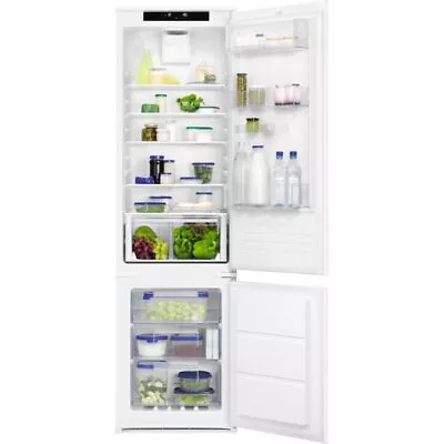 Zanussi ZNTN19ES1 Integrated Fridge Freezer - White - Frost Free - 70/30 - Bu... • £798