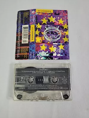 U2 Zooropa CASSETTE Tape CANADA • $3.62