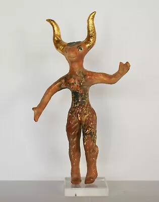 Minotaur - Mythical Creature Half-Man Half-Bull - Labyrinth - Ceramic Artifact • $109.90