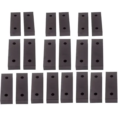 (10 PACK=20 Pieces) 6 X2 X1  Machined Aluminum Soft Jaws Kurt 6  Vise 6 X 2 X 1 • $117.90