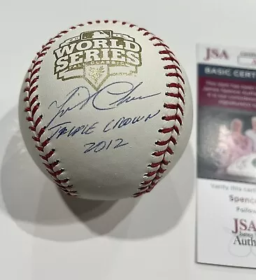 Miguel Cabrera AL Triple Crown 2012 Signed World Series Baseball JSA • $199.99