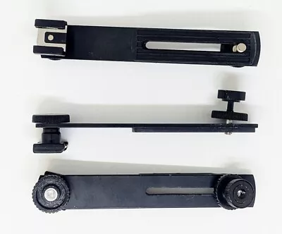 LOT Vintage Heiland Graflex Polaroid Camera Flash Attachment Bracket Mount Parts • $12.50