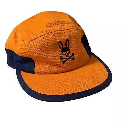 Psycho Bunny Men's Doyers 5 Panel Sport Yukon Gold Hat Cap OSFM • $24.96