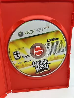 Guitar Hero World Tour Game - Microsoft Xbox 360 Disc Only Tested • $14.99