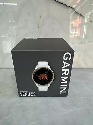 Garmin Venu 2S GPS Watch - Rose Gold Stainless Steel Bezel With White Case... • $349.88