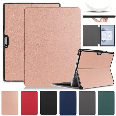 For Microsoft Surface Pro 4/5/6/7/8/9/10 Surface Go 2/3 Leather Folio Case Cover • $18.99