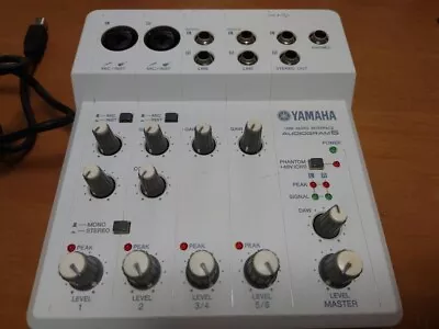 Yamaha Audiogram 6 USB Audio Mixer Interface Used F/S • $94