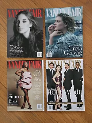 NEW UNREAD Vanity Fair Magazines Lot Of 4: Nov 2023/ Jan 2024 - Hollywood 2024   • $11.99