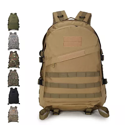 Outdoor Military Tactical Camo Army Backpack Large Rucksack Camping Hiking Bag • $42.64