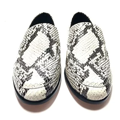 Vince Camuto Womens Jendeya 2 Snake Print Loafer Sea Shell Multicolor Size 6.5 M • $59.94