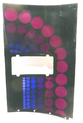 SEEBURG SMC 1 DISCO 160 JUKEBOX:  RIGHT SIDE PLASTIC GRAPHIC #2 - LARGE $ Slot • $74.99