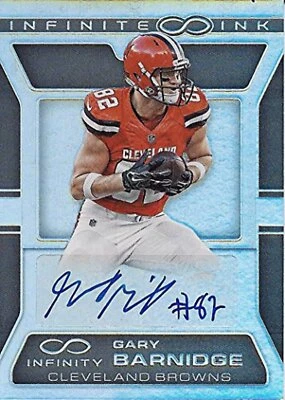 $26.09 • Buy GARY BARNIDGE 2016 Panini Infinity Football INFINITE INK AUTOGRAPH (Cleveland Br