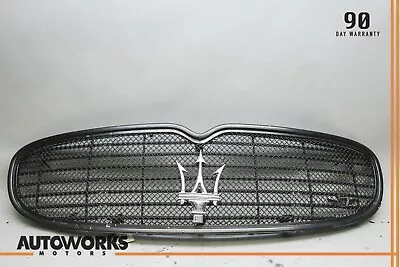 03-08 Maserati Quattroporte M139 Front Radiator Bumper Grille Chrome W/ Logo OEM • $424.50