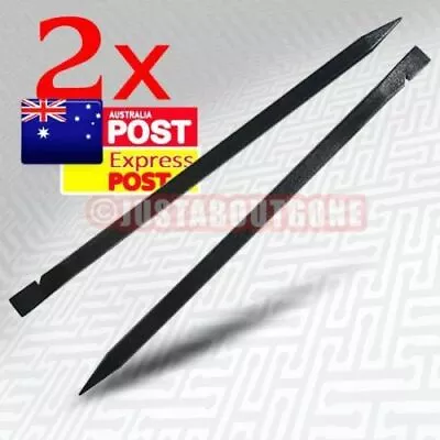 2x REPAIR DIY Black Plastic OPENING Pry Stick Tools For Mobile Laptop PC Tablet+ • $3.08