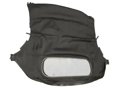 Fits Saab 900 1995-98 Convertible Top & HEATED GLASS WINDOW Black CANVAS • $557.07