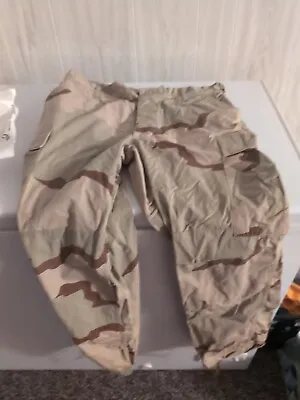 U.S. Army 3-Color Desert Camouflage Pattern Combat Trousers Size Medium-Regular • $18.77