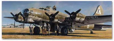 A Day Gone By - Art Print By John Shaw - B-17 • $150