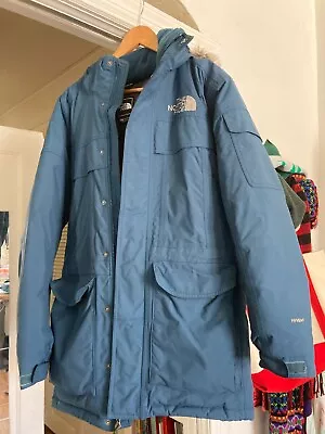 North Face Jacket McMurdo Down Parka Mens Blue XS • $105