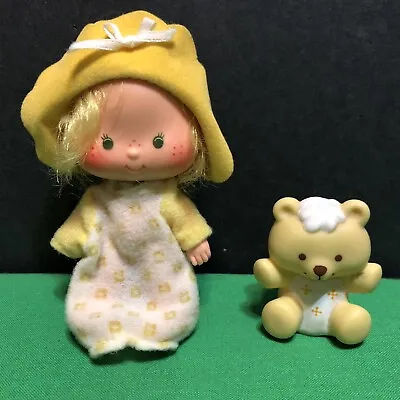 Vtg Butter Cookie & Jelly Bear Strawberry Shortcake Doll & Pet Kenner 1979 • $14.99