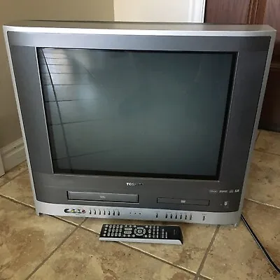 $160 • Buy Toshiba MW20F52 TV/VHS/DVD Combo 20  CRT Gaming Television W Remote *PICKUP ONLY