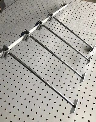$29.99 • Buy Lot Of 20 Heavy Item Tool Hanger Waterfall Peg Hooks Crossbar Gondola Shelving