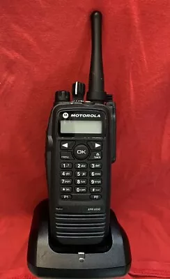 Motorola XPR 6550 Portable Two-Way Radio Digital UHF 403-470 Mhz With Charger • $155
