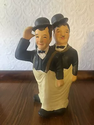 Laurel And Hardy Figurines Vintage Dungarees • £8