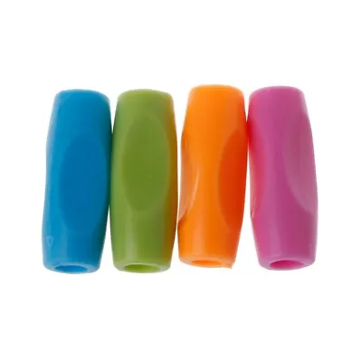 £3.07 • Buy 4Pcs Silicone Pencil Grips Writing Aid Gripper Finger Grip Posture Correction
