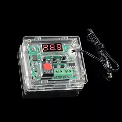 £4.84 • Buy Digital LED DC 12V Thermostat Controller Switch Board Temperature Celsius Sensor