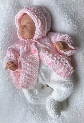 Baby Knitting Patterns Dk 90 Millie Baby Or Reborn Dolls Precious Newborn Knits • £3.99