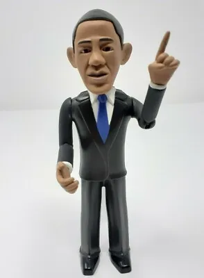 President Barack Obama Jailbreak Toys 5¾  Figure Dark Grey/Black Suit 2007 • $6.65