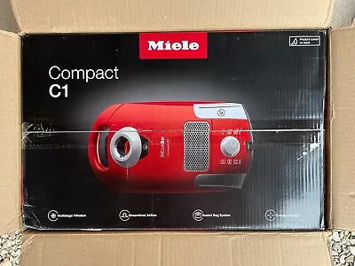 Miele Compact C1 Turbo Team Canister Vacuum - Obsidian Black • $360