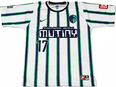 Tampa Bay Mutiny 1998 Pibe Valderrama Away Jersey MLS US Soccer Colombia • $40