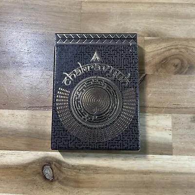 Chakravyuh The Maze Tamra Bronze Foil Playing Card Deck Non Gilded Ed • $40