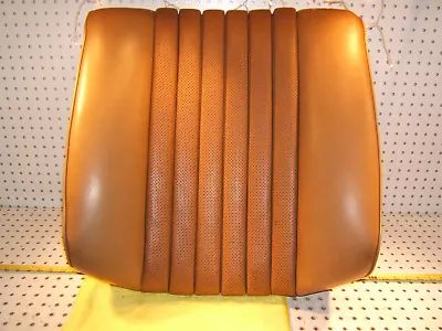 Mercedes Early W116 Front Right P Seat MB Tex Orange Bamboo Back 1 CoverType #1 • $345