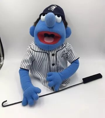 FAO Schwarz Muppet Whatnot Workshop Puppet Male Baseball Jersey Hat Arm Stick • $99