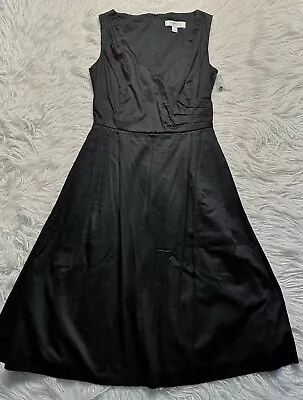 Isaac Mizrahi For Target Women's Black SLEEVELESS MIDI DRESS SIZE US 2 • $15.74