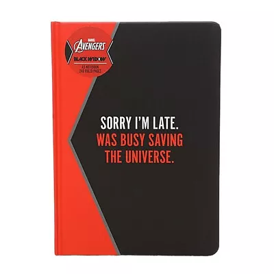 Genuine Marvel Comics Black Widow A5 Hardback Journal Notebook Paper Note Pad • £9.99