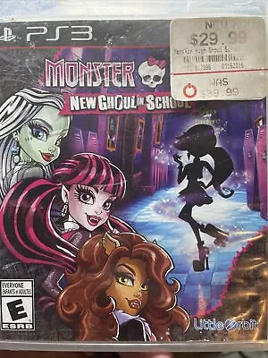 Monster High New Ghoul In School PS3 - PlayStation 3 No Manual • $24.99