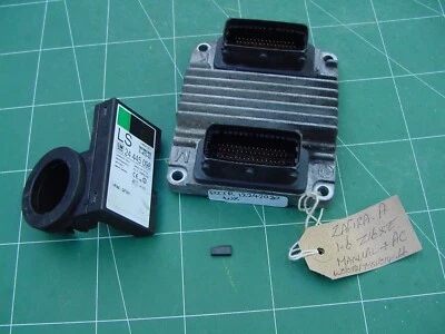 £84.99 • Buy DZJR 12242020 Vauxhall Zafira 1.6 ECU Set + Security Pass Code HSFI2-1 Engin Kit