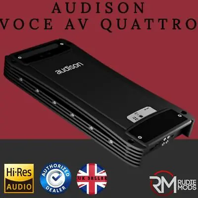 Audison AV Quattro Voce 4-Channel AMP 800Watts Car Amplifier Authorised Dealer • £999