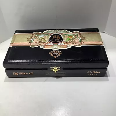 My Father Cigars Robusto CT Empty Wood Cigar Box 10.75  X 6  X 2  Excellent • $7.50