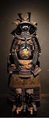 Samurai Iron Armor Suit Japanese Traditional Kabuto Yoroi Rare Antique Complete • $1998