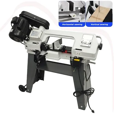 Horizontal Vertical Metal Cutting Bandsaw Variable Speed Band Saw Cutter 110V US • $630.63