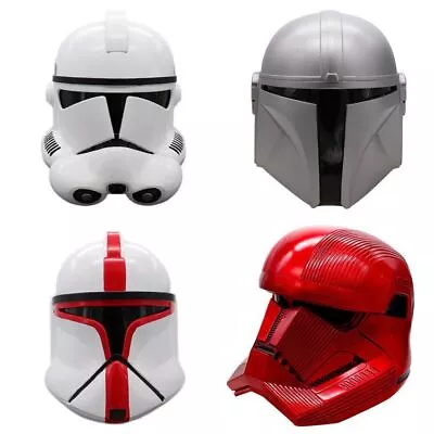 Star Wars Mask Sith Soldier Chewbacca White Soldier Black Knight Alien Helmet • $92.39