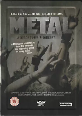 METAL - A Headbanger's Journey - Special Edition 2 DVD (2006)  - Metal Case • £4.99